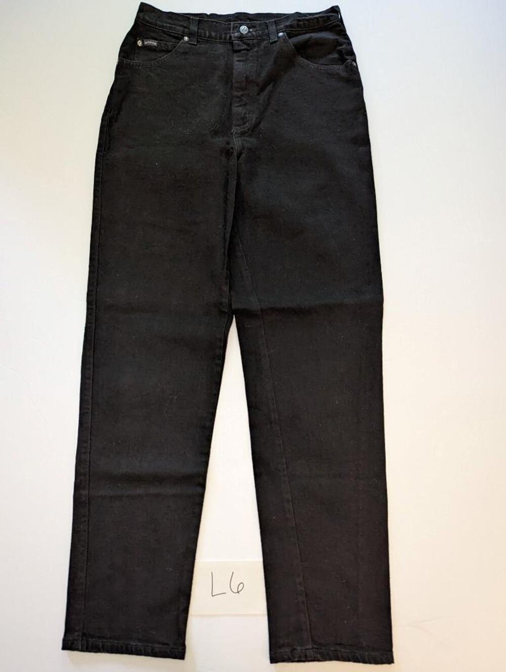 Riders Black Jeans Size 10 Medium High Waisted Stretch -0523TL06